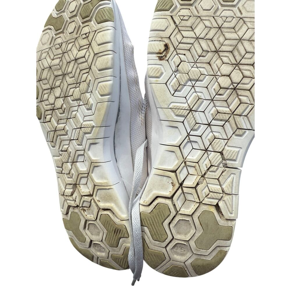 Nike Free TR Fit 5 White Silver 704674-100 Women's Size 9.5 Sneakers Shoes - Picture 5 of 6